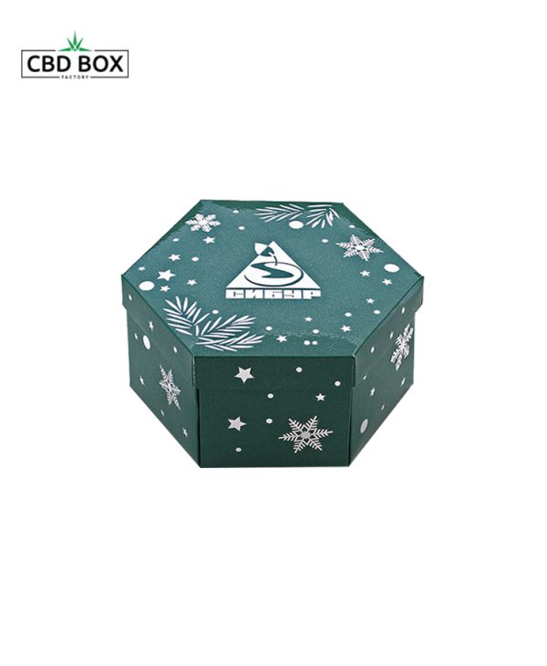 Hexagon Shape Gift Boxes Customised Design